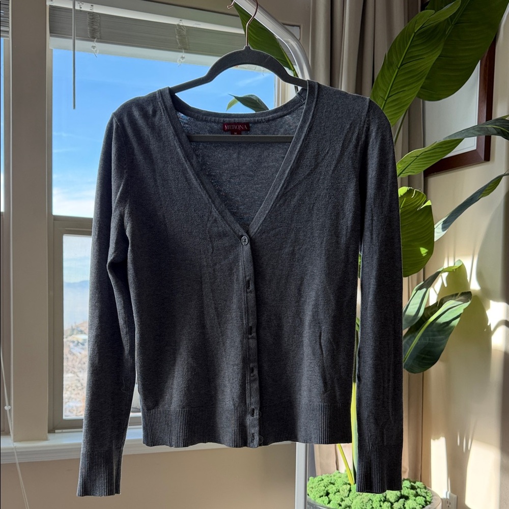 Merona Charcoal Knit Sweater
